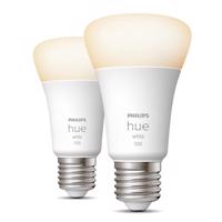 Philips Hue White 9,5W 1055lm E27 LED lámpa, 2db