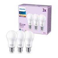 Philips LED izzó E27 13W 1521lm 2700K matt 3db