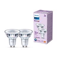 Philips LED izzó GU10 3,5W 275lm 840 átl. 36° 2db