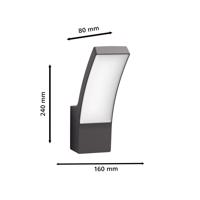 Philips LED kültéri fali lámpa Splay UE