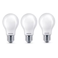 Philips LED lámpa Classic E27 A60 7W 827 matt 3db