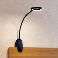 Prios LED-es Harumi bilincslámpa, fekete, újratölthető akkumulátor, USB,