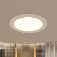 Prios LED süllyesztett lámpa Rida, 22,5cm, 25W, 3 egység, CCT, dimmelhető