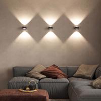 Puk Maxx Wall, LED, átlátszó lencsék, matt fekete