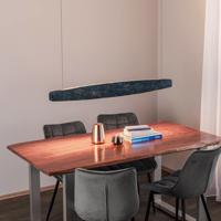 Quitani Lysia LED függő, oxidált/fekete, 118 cm