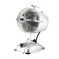 RetroJet asztali ventilátor, ezüst