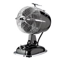 RetroJet asztali ventilátor, fekete