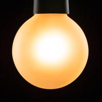 SEGULA LED gömb E27 3W G95 1,900K fényerőszabályozható szatén színű