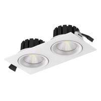 SLC DL04 Square X2 LED sülly. lámpa 2700K fehér