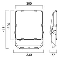 Sylvania Kalani LED kültéri reflektor 4,000K 100 W