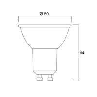 Sylvania LED reflektor GU10 2,2W 3000K 350 lm dimm