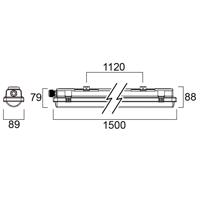 Sylvania Resisto nedvességálló 1500 IP66 4,000K 30W