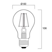 Sylvania ToLEDo Retro LED lámpa E27 4.1W kék