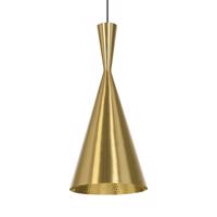 Tom Dixon Beat Tall LED függő lámpa, sárgaréz