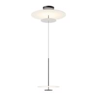 Vibia Flat LED függő lámpa 3 i. Ø 90 cm szürke L1