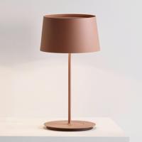 Vibia Warm 4896 asztali lámpa, Ø 22 cm, barna