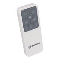 Westinghouse Remote, ventilátorok + lámpa, fehér